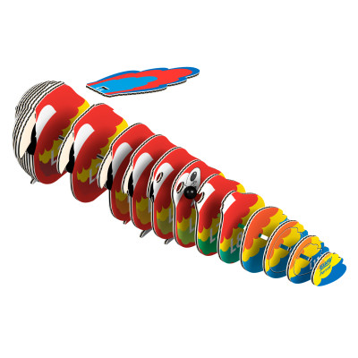 Пазл Eugy 3D Зоопарк Попугай Ара (XEG-023) Винница - изображение 7