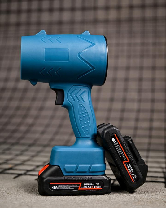 Аккумуляторная воздуходувка ветродуйка в кейсе, 2 АКБ 48V ТР6535 Одесса - изображение 1