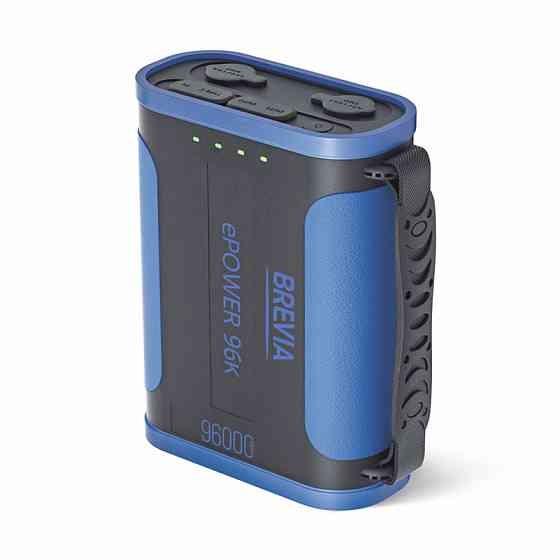 Повербанк (Power Bank) Brevia ePower 96000mAh 307.2Wh LiFePo4 чорно-синій Львів