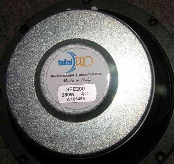 Faital pro8fe200 8ohm Италия Харьков