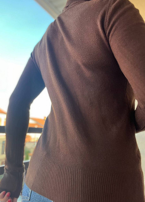 Гольф жіночий A-N 202 водолазка високе горло , шоколад, one size Київ - фото 10
