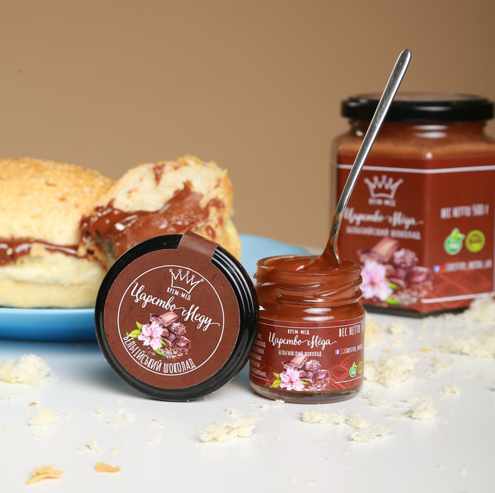 Шоколадний крем мед Взбитий шоколадний мед 130 грамів Одеса - фото 8