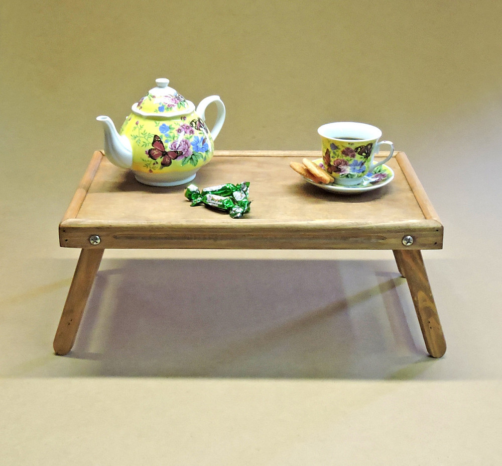 Столик-піднос для сніданку "Даллас" мускат Миколаїв - фото 3