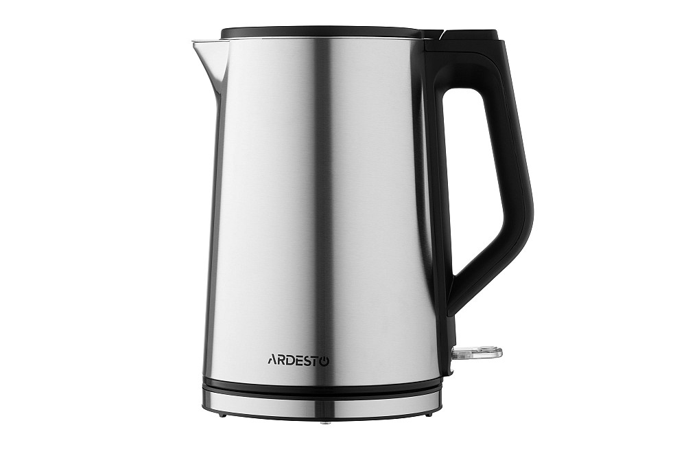 Електрочайник ARDESTO Steel Collection 1.5л, подвійні стінки, сріблястий Київ - фото 11