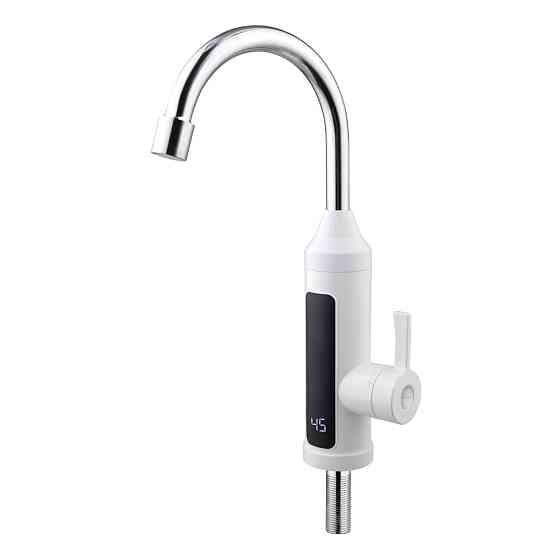 Проточный кран водонагреватель WEZER SDR-A11T белый/хром Киев