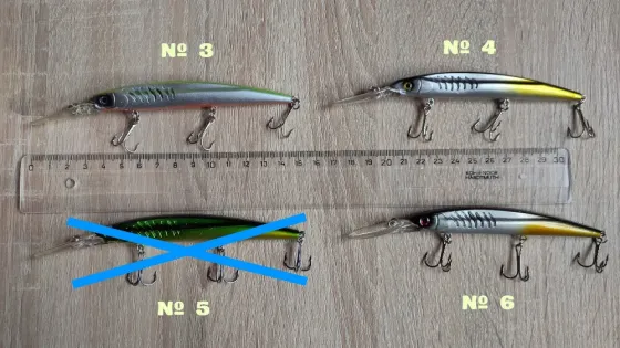 Воблер три крючка 16.9 см Копии minnow lure bait Киев