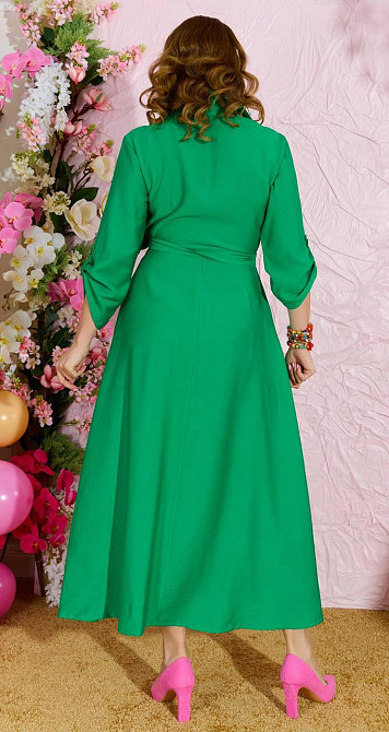 Стильное льняное платье (52) Киев - изображение 5