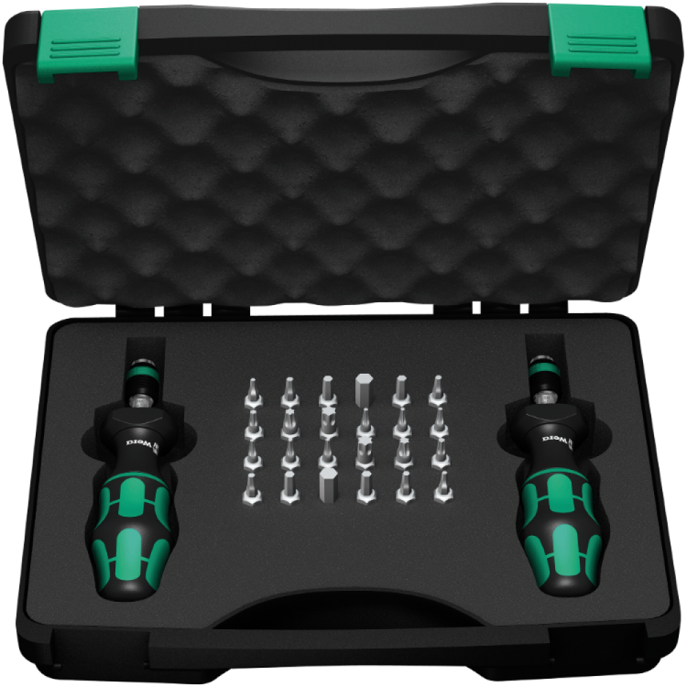 Набір з динамометричними викрутками 0.3-3.0 Нм Kraftform 7440/41 Wera 05074738001 Одеса - фото 1