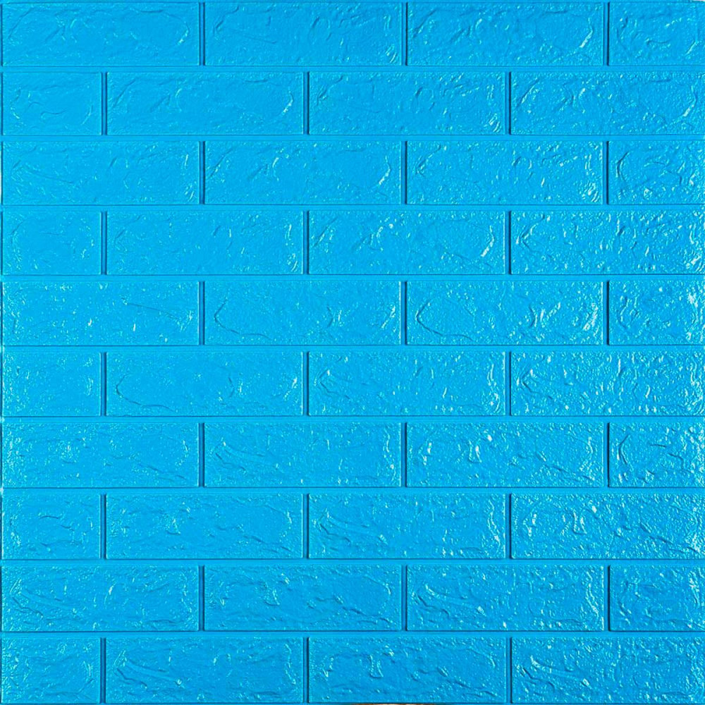3D панель самоклеющаяся 700x770x5мм кирпич Голубой (005-5) SW-00000297 Днепр - изображение 12