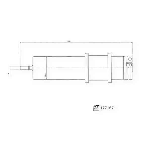 Фильтр Бмв 3, 5, 7, X3, X5 2.0, 3.0 (B47, 57) 18- топливный Мукачево