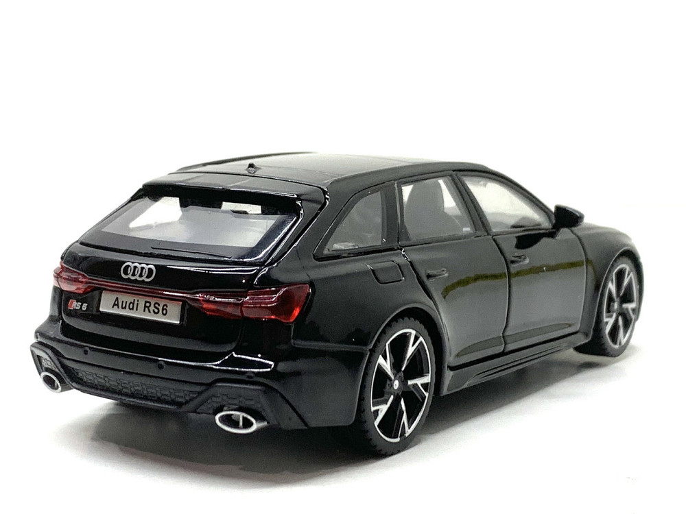 Машина TK Union Group Ауді A6 металопластик 1:32 звук світло інерція Чорна (ТК-10206) Чернігів - фото 7