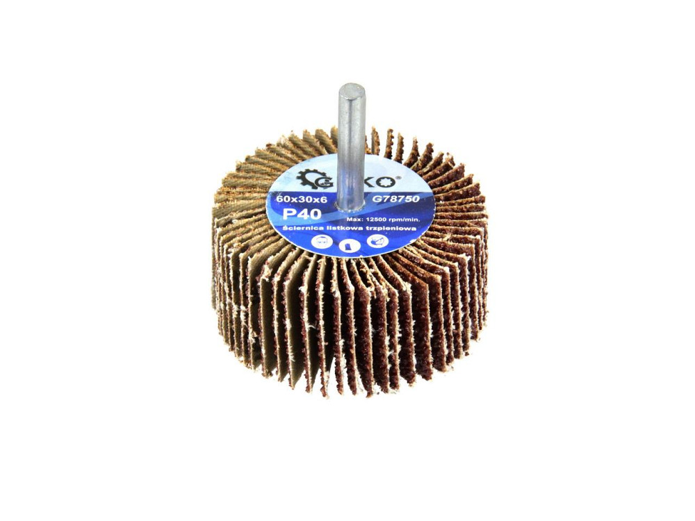 Дриля шліфувальний круг пелюстковий 60х30х6/Р 40 Київ - фото 1