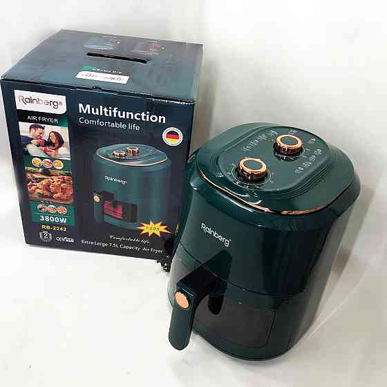 Аерогриль повітряний, Електроприлад для смаження без олії, Аерофрітюрниця-мультипіч для дому TI-75 Івано-Франківськ