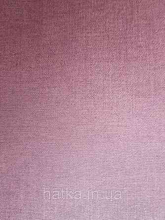 Обои флизелиновые экологически чистые Decoprint Essentials EE22522 однотонные под ткань бордовые Киев