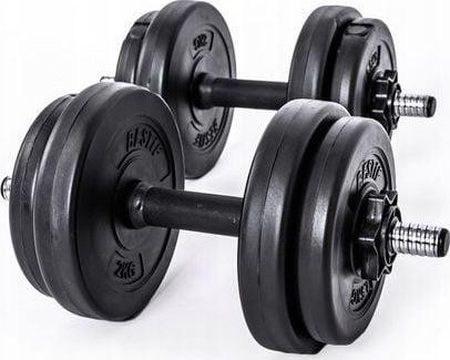 Гантели разборные битумные Bestif BH015, 2 х 7,5 кг Киев - изображение 5