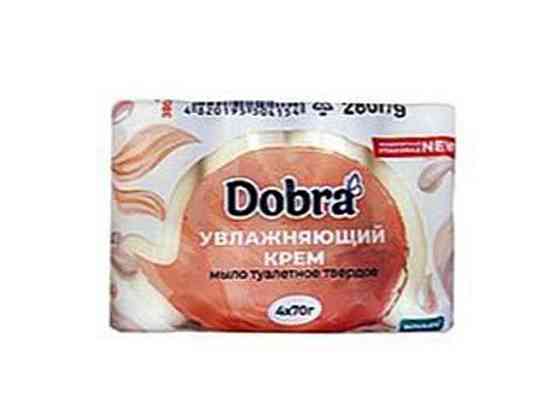 Мило туалетне Зволожуючий крем 4*70г екопак ТМ Dobra Київ