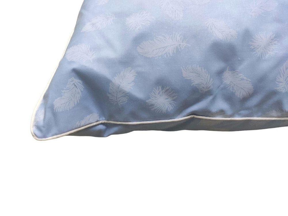 Подушка перьевая размер 60×60 с кантом, подушка перо Киев - изображение 2