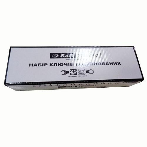 Набір ключів S&R Tempo 25 шт у тканинному чохлі Одеса - фото 2