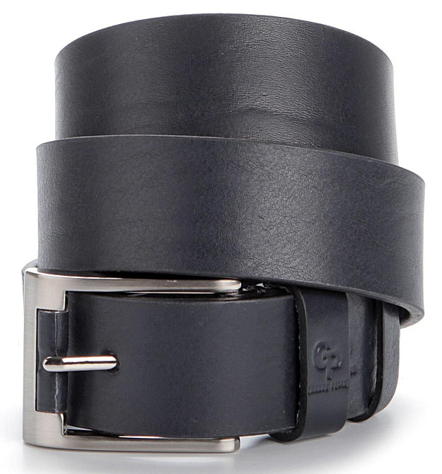 Ремінь чоловічий GRANDE PELLE 00771 Синій Київ - фото 1