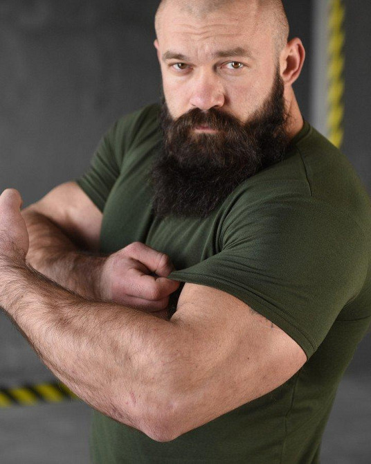 Трикотажная футболка LEXION oliva  НП4975 Одесса - изображение 4