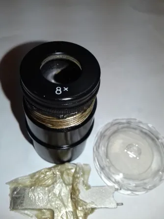 Сетка измерительного окуляра микроскопа Мбс-1, Мбс-2, Мбс-9, Мбс-10, Огмэ-П2, Огмэ-П3 Харьков