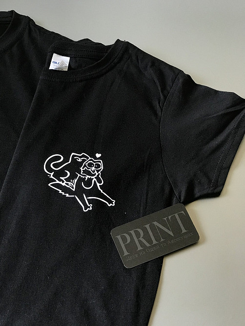 Парні футболки для хлопця та дівчини з котиками Чернівці - фото 2