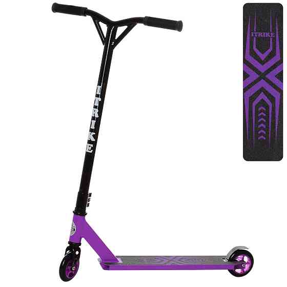 Самокат трюковый iTrike SR2-053-T1-V черно-фиолетовый Бровары