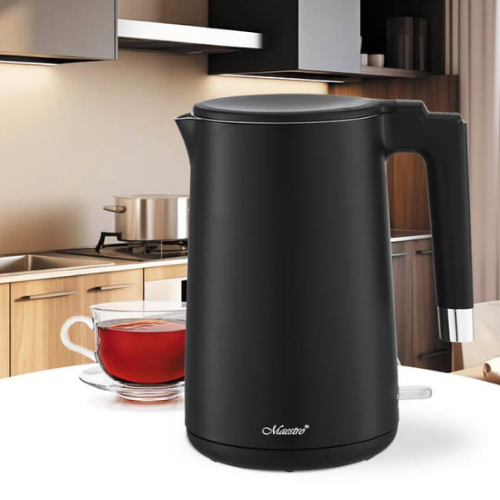 Електрочайник 1,7л 1800W метал (диск) MR-026-BLACK Maestro Житомир - изображение 4