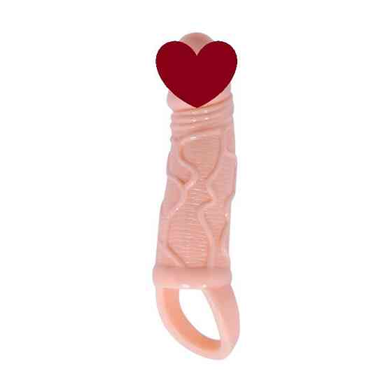 Насадка на пенис BAILE Man Extension Vibrating Sex Aura Киев