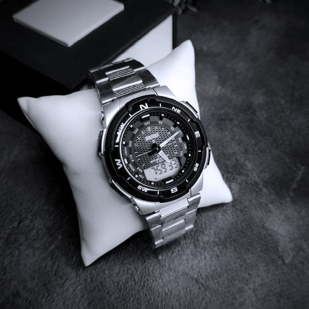 Skmei 1370SI Silver SBR Київ - фото 3