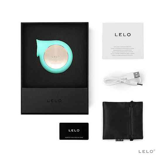 Звуковой стимулятор клитора LELO Sila Aqua, широкий мягкий раструб Sex Aura Киев
