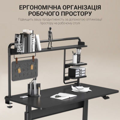 Органайзер для столу OfficePro полиця-органайзер DS253B (DS253B) Вінниця - фото 4