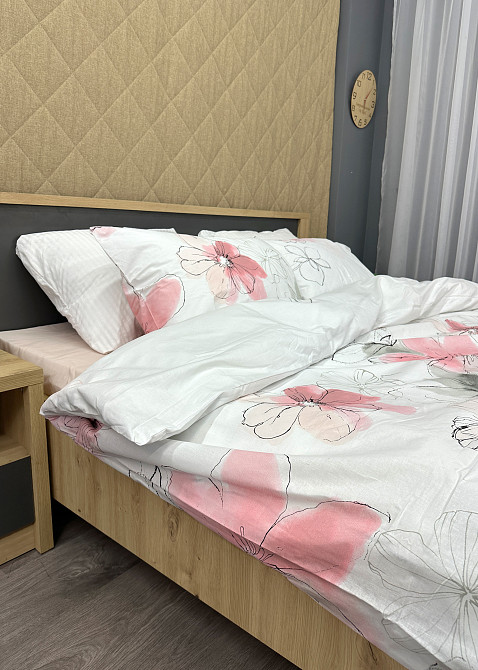 Комплект постельного белья Ранфорс, Decorator Cotton Collection Julia Евро 220х200 с разноцветным принтом (88-123) Киев - изображение 8
