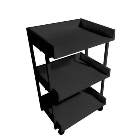 Тележка косметологическая UK-04 Черный Киев