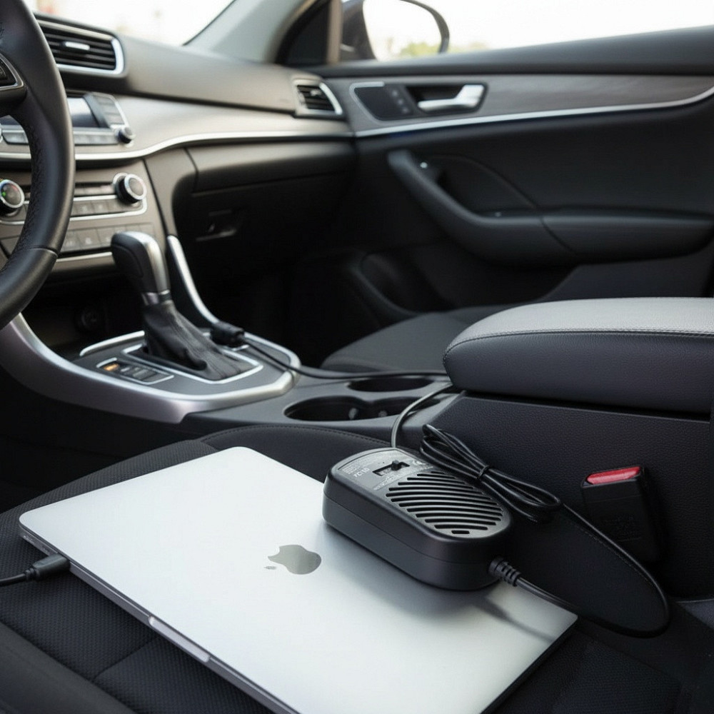 Універсальний автомобільний адаптер живлення для ноутбука Київ - фото 7