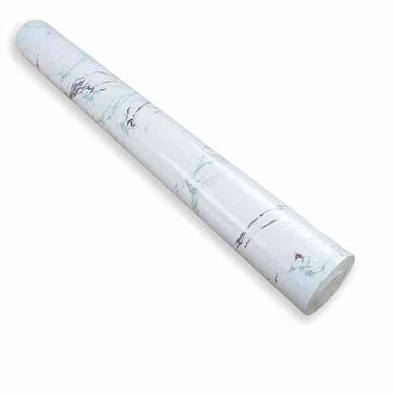 Самоклеющаяся пленка 0,45х10м х 0,07мм Зелено-красный мрамор SW-00001272 Киев