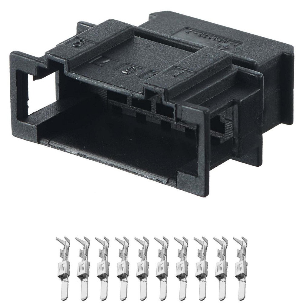 Разьем коннектор 10-кон.,  191972735, 1-929629-1,  VAG, TE Германия, Франция, Германия, Audi, Bugatti, Porsche, Seat, Skoda, VW Киев - изображение 1