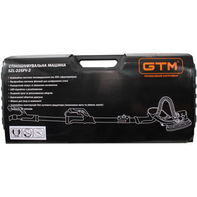 Шліфувальна машина GTM для стін SZL-225FV-2 (жираф) 225мм, 750Вт, 900-1800 об/хв (SZL-225FV-2) Вінниця - фото 7