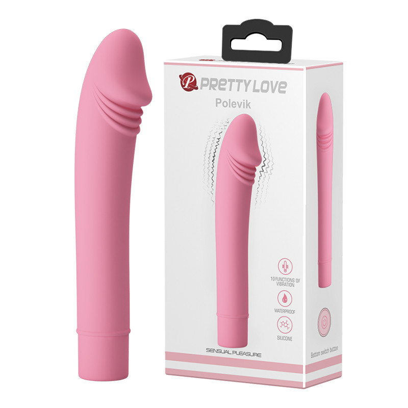 Вібратор - Pretty Love Polevick Vibrator Light Pink Sex Aura Київ - фото 1