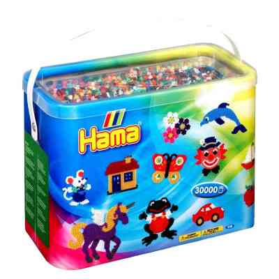 Набір для творчості Hama кольорових намистин 30000 шт, 22 кол. термомозаіка (208-67) Вінниця