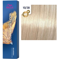 10/38 Фарба для волос Колестон Wella Koleston Perfect ME+10/38 яркий блонд золотой жемчуг Киев - изображение 1