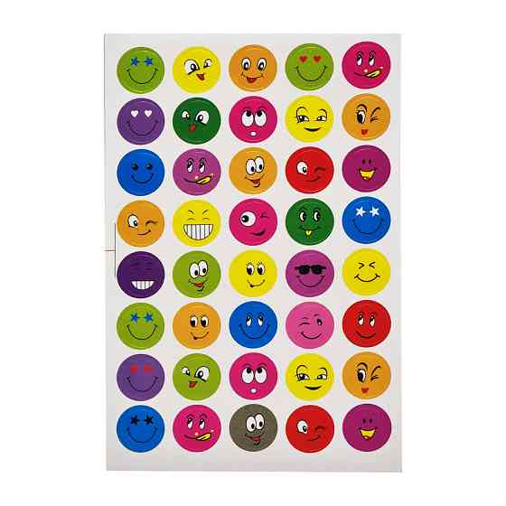 Наклейки для оцінок 85724 упаковка 10 аркушів 85724-8 Вінниця