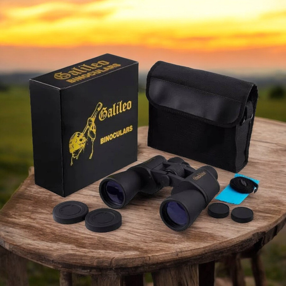 Бинокль BAIGISH W9 20x50 с чехлом, увеличением 20 крат, для охоты, туризма, рыбалки и наблюдений Одесса - изображение 1