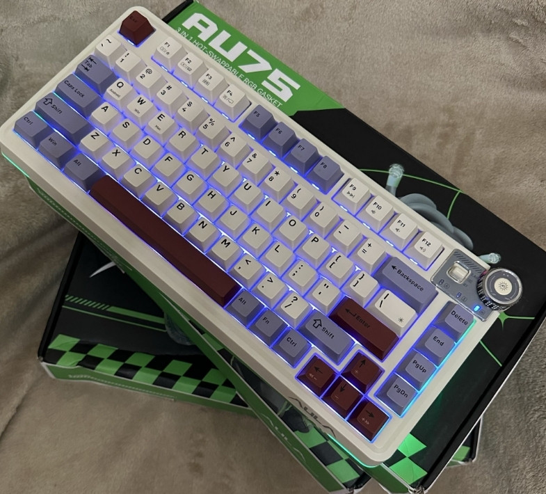 AULA AU75 — механическая клавиатура 75% RGB | 2.4G / BT / Type-C !! Харьков - изображение 2