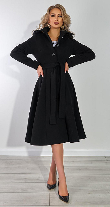 М'яке приталене пальто (46) Київ - фото 2