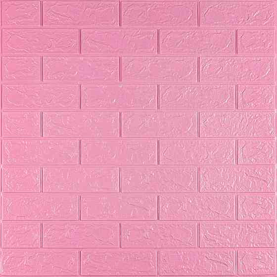 Самоклеющаяся 3D панель под Розовый Кирпич 3080х700х3мм SW-00001757 Днепр