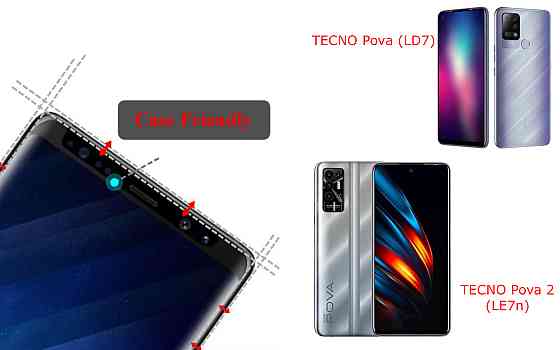 Захисне скло HyperGlass Pro для TECNO Pova (LD7), Pova 2 (LE7n) – максимальна чутливість та захист Київ