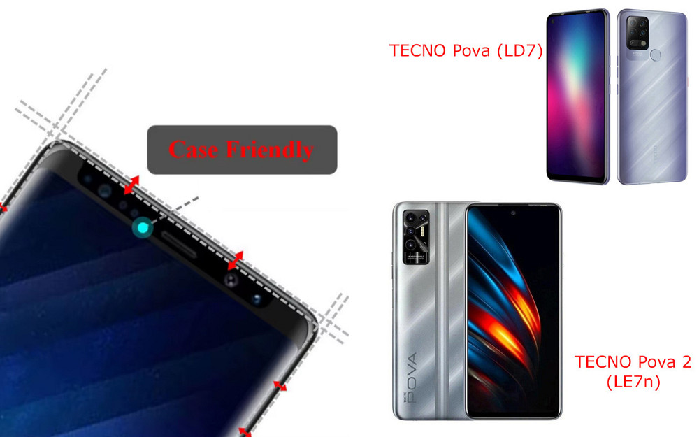 Захисне скло HyperGlass Pro для TECNO Pova (LD7), Pova 2 (LE7n) – максимальна чутливість та захист Київ - фото 4