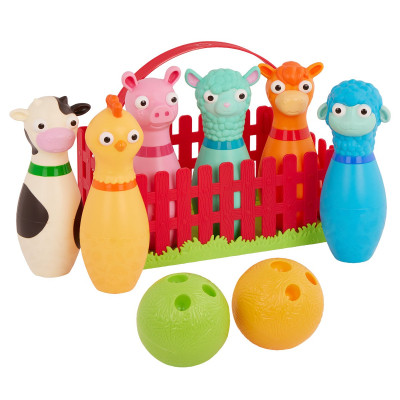 Игровой набор Battat для боулинга - Веселая ферма (BT1802Z) Винница - изображение 1