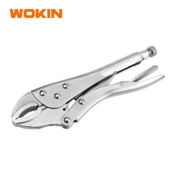 Кліщі зажимні гейферні з овальними губками 10″ WOKIN WK-103410 Одеса - фото 1